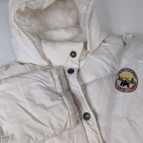 Polo Ralph Lauren Jackets & Blazers - Polo Jeans Co Ralph Lauren Puffer Jacket Women's Small Patch Hooded